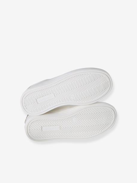 Baskets enfant fille lacets élastiqués blanc imprimé 6 - vertbaudet enfant 