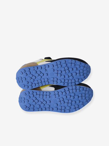 Baskets enfant lacets élastiqués à scratchs lot bleu 6 - vertbaudet enfant 