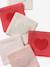 Lot 6 lingettes éponge Mon coeur 3 - vertbaudet enfant 