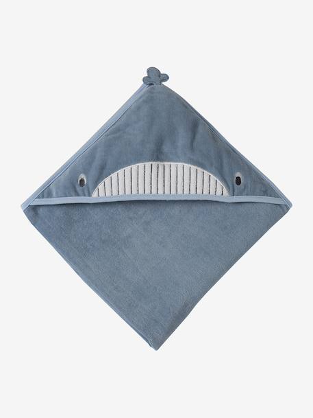 Cape de bain parent/bébé Baleine+Hérisson+ocre+Renard 2 - vertbaudet enfant 