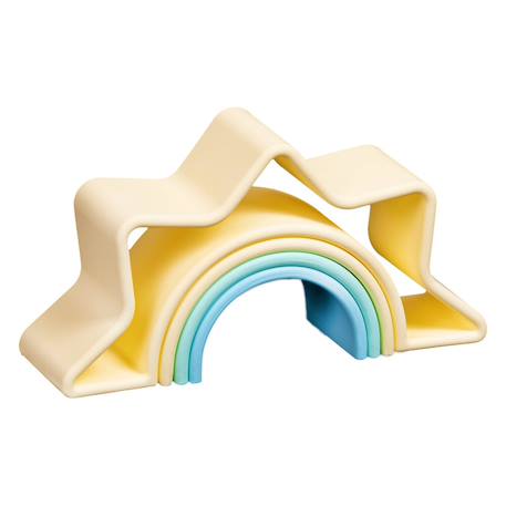 Jeux d'éveil à empiler - Soleil Multicolor 2 - vertbaudet enfant 