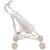Poussette pour poupée Blanc, beige 3 - vertbaudet enfant 