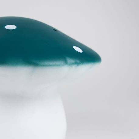Lampe veilleuse champignon bleu sacrelle Blanc, bleu 4 - vertbaudet enfant 