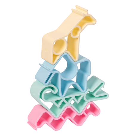 Coffret de jeu libre 4 pièces – animaux sauvages Multicolor 1 - vertbaudet enfant 