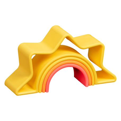 Jeux d'éveil à empiler - Soleil Multicolor 2 - vertbaudet enfant 