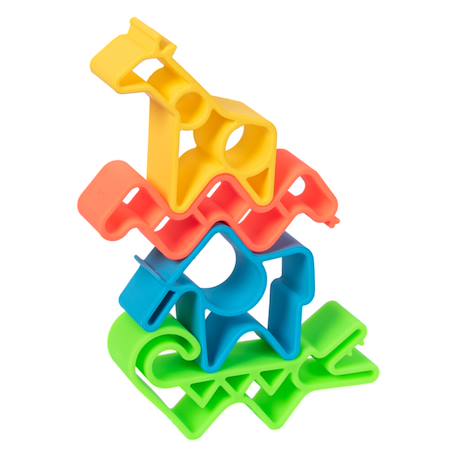 Jeux d'éveil à empiler - Animaux Multicolor 5 - vertbaudet enfant 