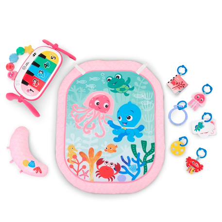 Tapis d'éveil kickin’ tunes 4 en 1 Multicolore+Rose, bleu, vert 9 - vertbaudet enfant 