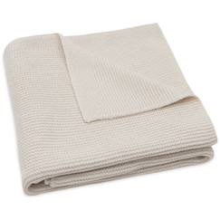 Couverture en tricot basic knit oatmeal (75 x 100 cm)  - vertbaudet enfant