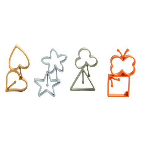 Jouet d’éveil en silicone – magic flip nature, formes à transformer Multicolore 2 - vertbaudet enfant 