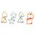 Jouet d’éveil en silicone – magic flip nature, formes à transformer Multicolore 2 - vertbaudet enfant 