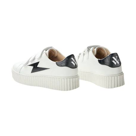 Baskets synthétique mini elsa Noir 4 - vertbaudet enfant 