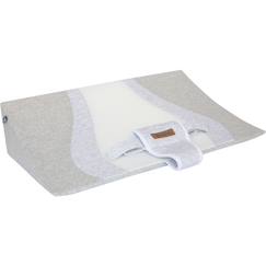 Puériculture-Cale bébé, emmaillotage-Plan incliné 25° 3d wave (pour lit 60 x 120 cm)