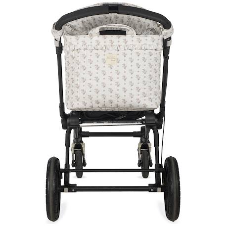 Sac à langer botton fleurs Beige 3 - vertbaudet enfant 