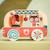Camion de pompier Orange, bleu, marron 6 - vertbaudet enfant 