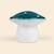 Lampe veilleuse champignon bleu sacrelle Blanc, bleu 6 - vertbaudet enfant 