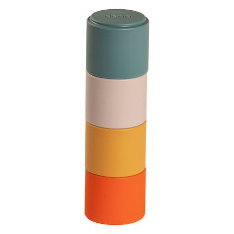 Gobelets empilables - Set de 4 Multicolor 2 - vertbaudet enfant 