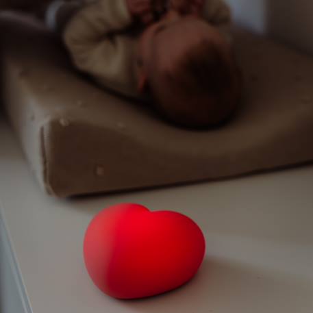 Veilleuse d’allaitement tactile ruby vieux rose Vieux rose 6 - vertbaudet enfant 