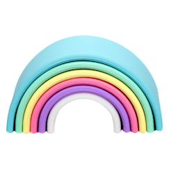 Jouet-Jeux d'éveil à empiler - Arc en ciel