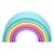 Jeux d'éveil à empiler - Arc en ciel Multicolor 1 - vertbaudet enfant 