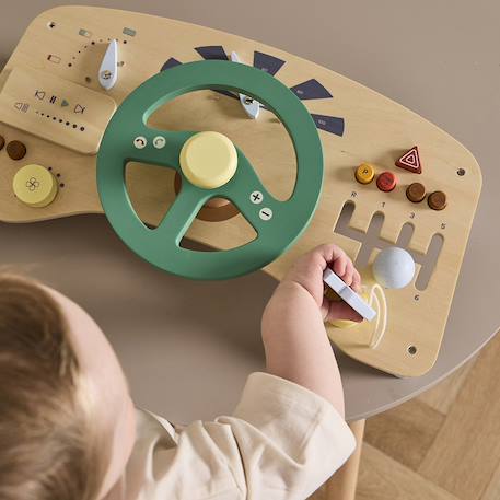 Tableau d'activités voiture Multi-coloured 6 - vertbaudet enfant 