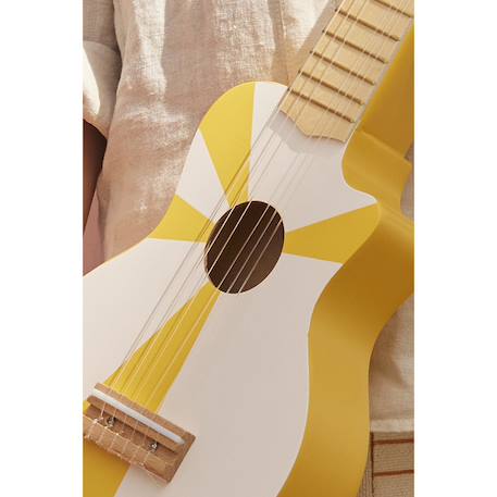 Guitare jaune blanche Jaune 4 - vertbaudet enfant 