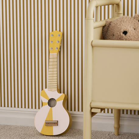 Guitare jaune blanche Jaune 2 - vertbaudet enfant 