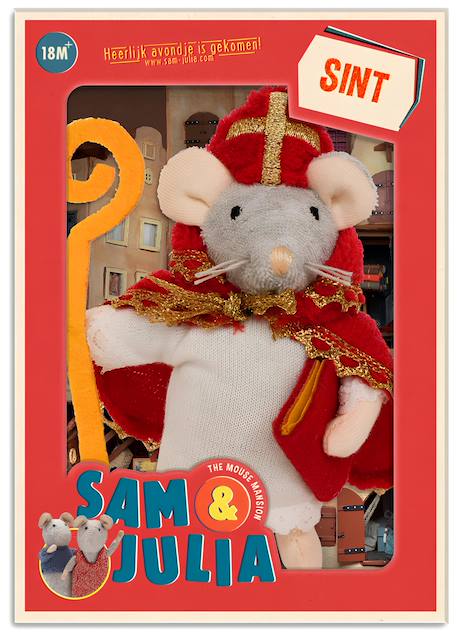 Poupée souris saint nicholas Multicolor 2 - vertbaudet enfant 