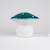Lampe veilleuse champignon bleu sacrelle Blanc, bleu 3 - vertbaudet enfant 