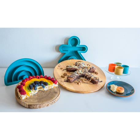 Gobelets empilables - Set de 4 Multicolor 4 - vertbaudet enfant 
