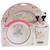 Coffret repas ombeline (5 pièces) Rose, bleu 3 - vertbaudet enfant 