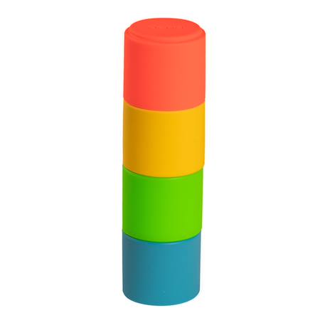 Gobelets empilables - Set de 4 Multicolor 2 - vertbaudet enfant 
