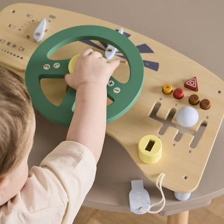 Tableau d'activités voiture Multi-coloured 4 - vertbaudet enfant 