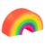 Jeux d'éveil à empiler - Arc en ciel Multicolor 2 - vertbaudet enfant 