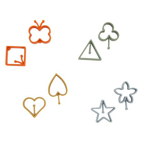 Jouet d’éveil en silicone – magic flip nature, formes à transformer Multicolore 1 - vertbaudet enfant 