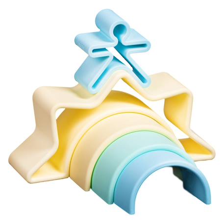 Jeux d'éveil à empiler - Soleil Multicolor 4 - vertbaudet enfant 