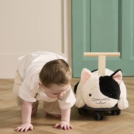 Porteur sture le chat Blanc 4 - vertbaudet enfant 