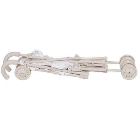 Poussette pour poupée Blanc, beige 5 - vertbaudet enfant 