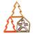 Jouet d'éveil en silicone - Set maison et arbre Multicolor 4 - vertbaudet enfant 
