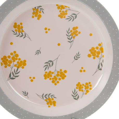 Coffret repas mimosa (5 pièces) Jaune, vert 2 - vertbaudet enfant 