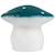 Lampe veilleuse champignon bleu sacrelle Blanc, bleu 1 - vertbaudet enfant 
