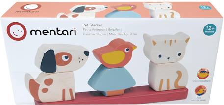 Petits animaux à empiler Multicolor 3 - vertbaudet enfant 