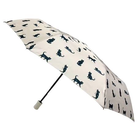 Parapluie pliant et automatique chat Beige 1 - vertbaudet enfant 