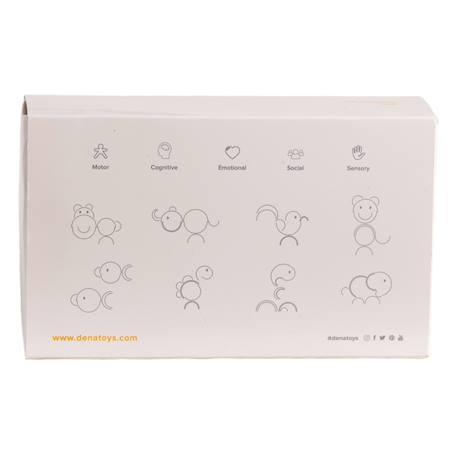 Jeux d'éveil à empiler -  Arc en ciel Multicolor 6 - vertbaudet enfant 