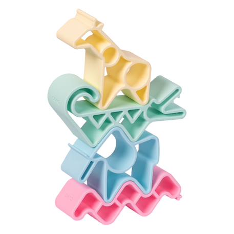 Coffret de jeu libre 4 pièces – animaux sauvages Multicolor 2 - vertbaudet enfant 