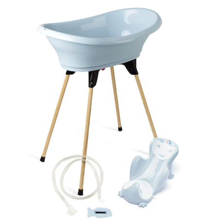 Pack transat vasco 5 fleur bleue Bleu clair 1 - vertbaudet enfant 
