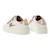 Baskets synthétique mini mahalia Blanc cassé+Blanc/rose 3 - vertbaudet enfant 