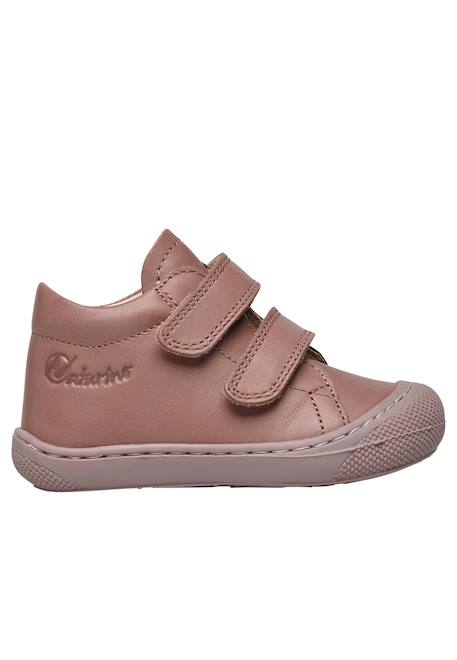 Chaussures premiers pas en cuir cocoon vl Rose antique- 1 - vertbaudet enfant 