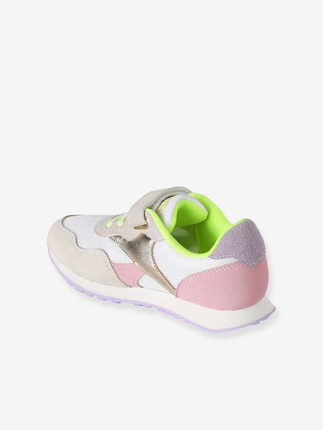 Baskets enfant fille à scratchs et élastiquées lot rose 5 - vertbaudet enfant 