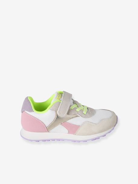 Baskets enfant fille à scratchs et élastiquées lot rose 4 - vertbaudet enfant 