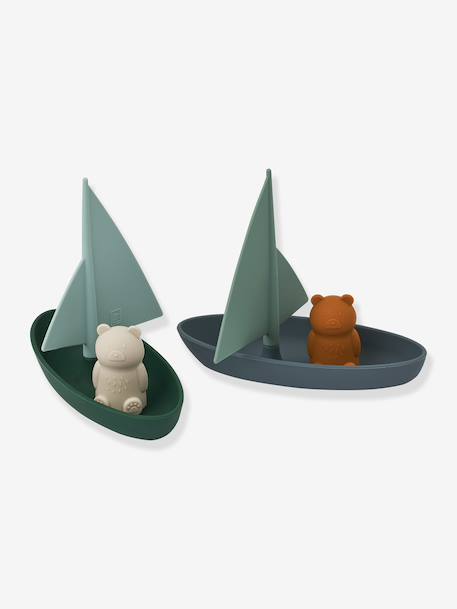 Lot 2 bateaux jouets Ensley bleu 3 - vertbaudet enfant 